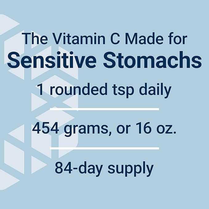 Life Extension Buffered Vitamin C Powder, Buffering Minerals, Calcium, Magnesium, Potassium & zinc, for Sensitive stomachs, Gluten Free, Non-GMO, Vegetarian, 454 Grams, About 84 Servings