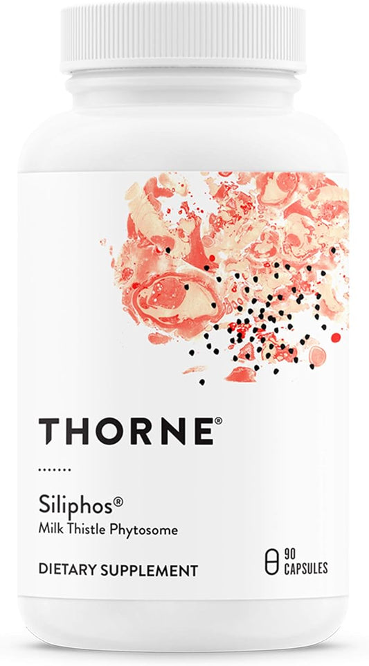 THORNE Siliphos - Botanical Extract Complex for Antioxidant and Liver Support* - 90 Capsules
