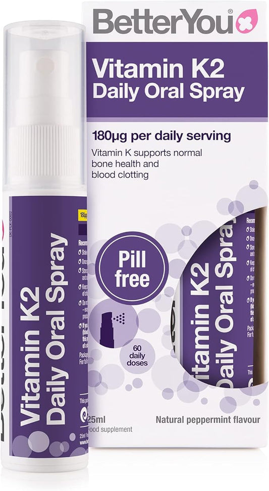 BetterYou Vitamin K2 Daily Oral Spray 25ml