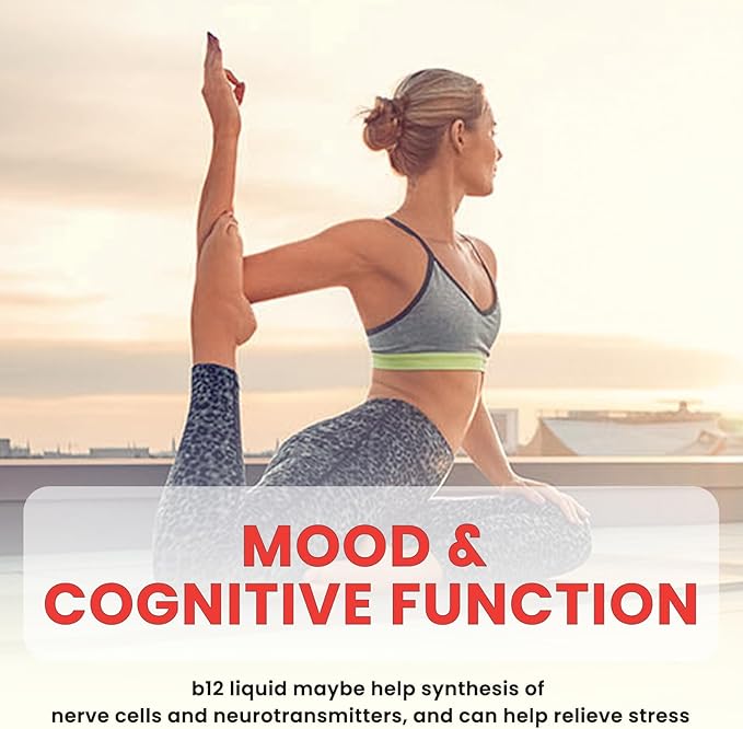 Vitamin B12 Complex 10000 mcg | Vegan Triple Liquid B-12 Drops Sublingual Supplement | Methylcobalamin & Adenosylcobalamin & Hydroxo Blend for Long-Lasting Energy and Healthy Metabolism(2 Pack)