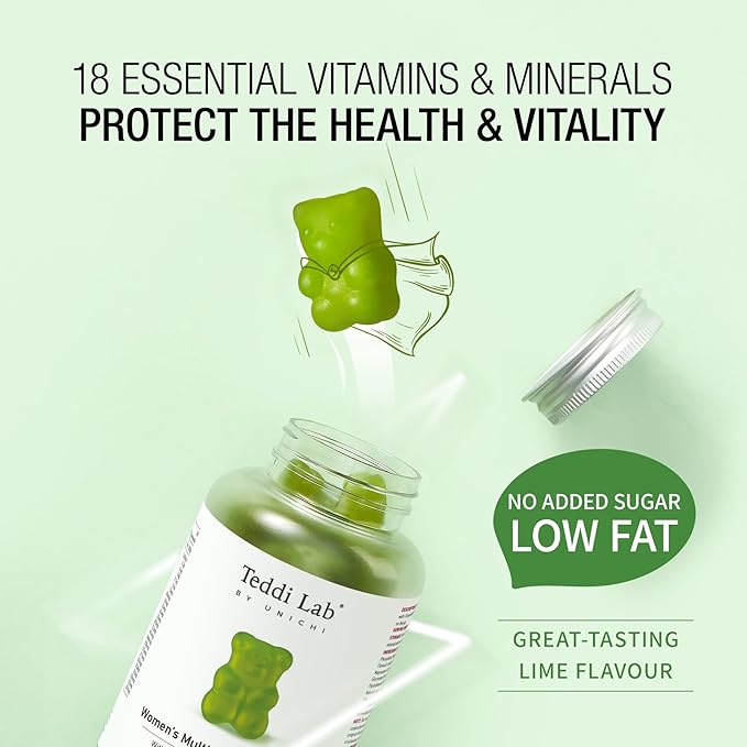 Unichi Women’s Multi-Nutrient Gummy and Elderberry Immune Gummy