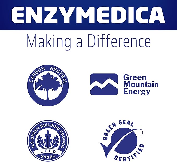 Enzymedica, Betaine HCl, Occasional Heartburn and Indigestion Support, 120 Capsules