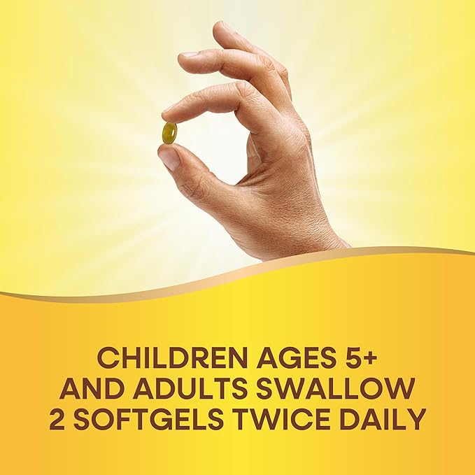 Nature's Way EFA Blend for Kids with vitamin E, Supports Eye and Brain Function*, 120 Softgels