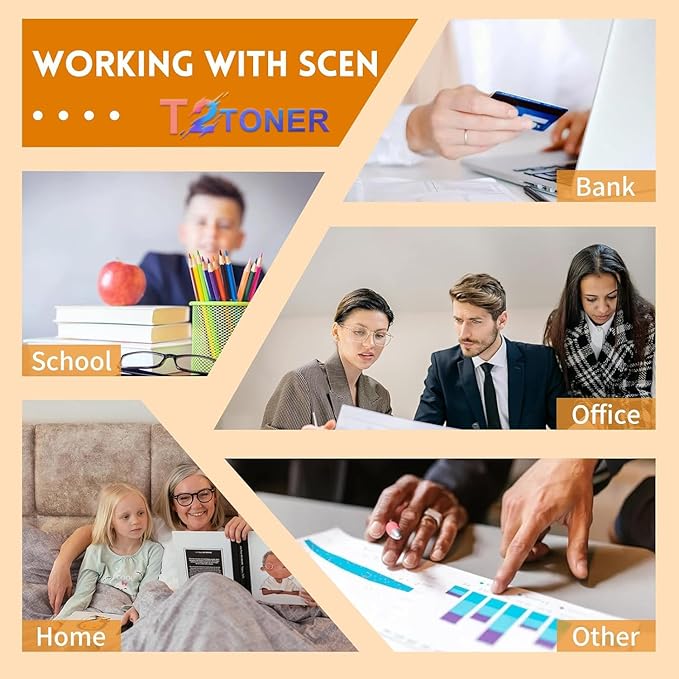 T08 T08L Ultra High Yield Black Toner Cartridge 3010C005AA [with New Chip] Replacement for ImageCLASS LBP1238 LBP1238II MF1238 MF1238II Printer