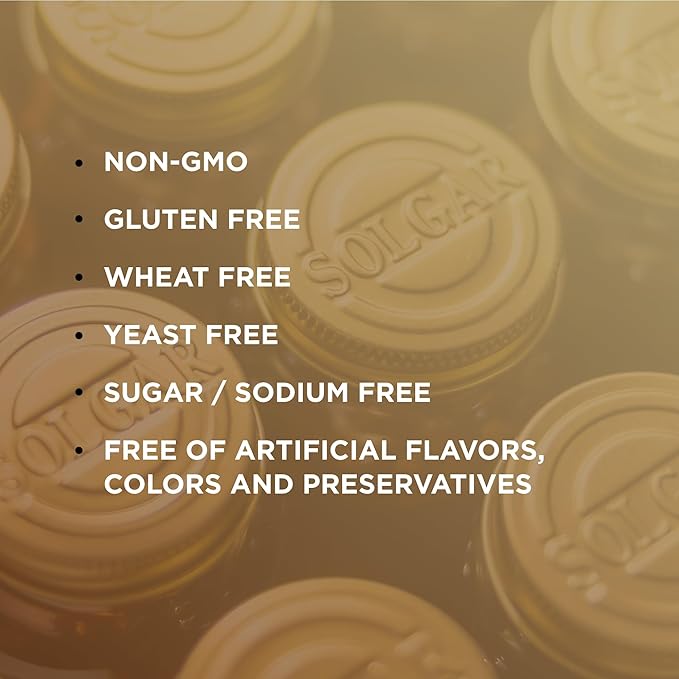 SOLGAR Sublingual Vitamin B12 1000 mcg - 100 Nuggets - Non-GMO, Vegan, Gluten Free, Dairy Free, Kosher, Halal - 100 Servings