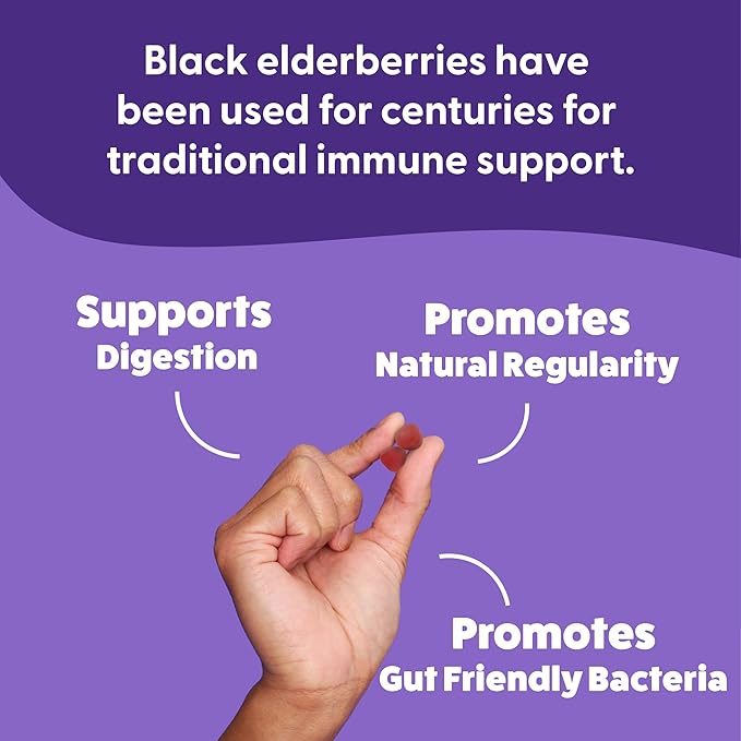 Prebiotic Fiber Gummies by Feel Great Vitamin Co (60 Gummies) | Helps Improve Digestive Health, Restore Natural Gut Flora, and Support Overall Health & Immunity* | Vegetarian & Vegan Friendly Chew