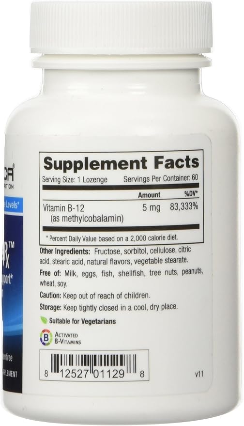 Numedica - Methyl B12 Rx - 60 Lozenges