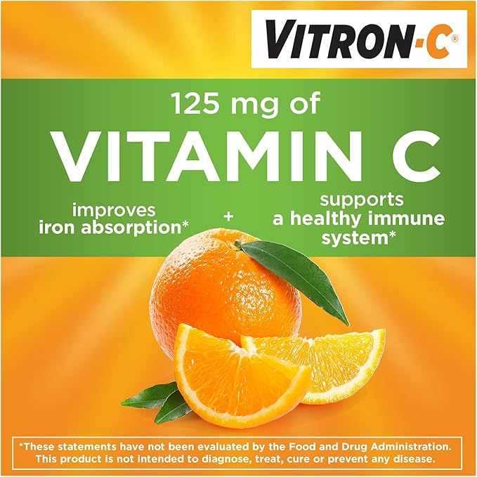 Vitron-C Coated Tablets 60 Tablets (Pack of 3)