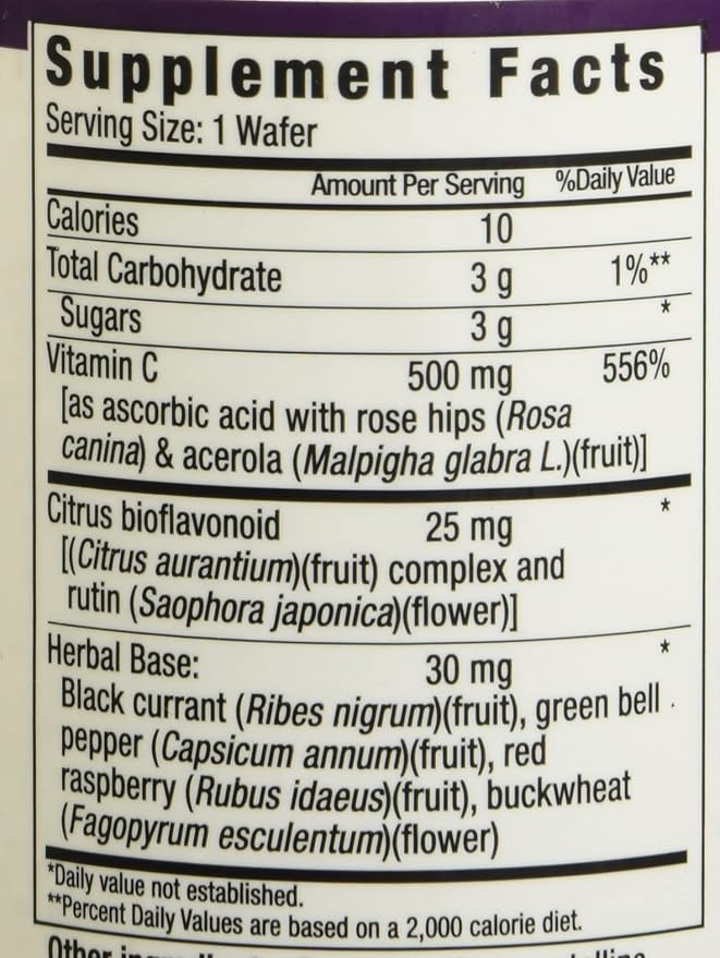 Nutrition Works Vitamin C Chewable, Supports Immune System, Potent Antioxidants, 50 Servings (Pack of 2)