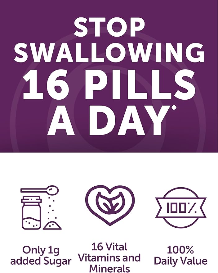 Lunakai USA Made 50 Plus Women's Multivitamin Gummies - Delicious Formula Enhanced with Essential Vitamins & Minerals for Health & Vitality - 60ct