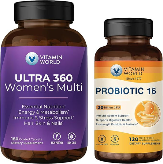 Vitamin World Women's Multi + Probiotic 16