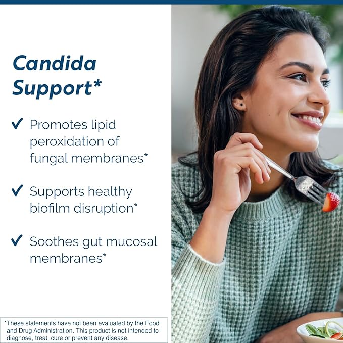 Researched Nutritionals Elim-A-Cand - Candida Support - Microbial & Gut Health Supplements with Berberine, Slippery Elm, Cinnamon Bark, PAU D'Arco & Marshmallow Root - Herbal Detox Tincture (4 Fl Oz)