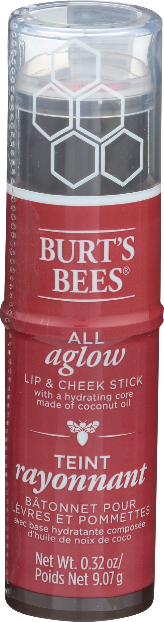 Burts Bees Peony Pool All Aglow Lip & Cheek Stick, 0.32 Oz