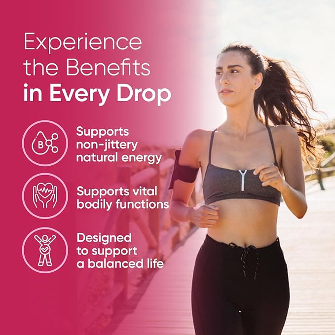 Essential B Complex - Daily Vegan Vitamin B-Complex Sublingual Liquid Drops w/Methyl B12 (2oz / 60ml Bottle) - 60-Day Supply