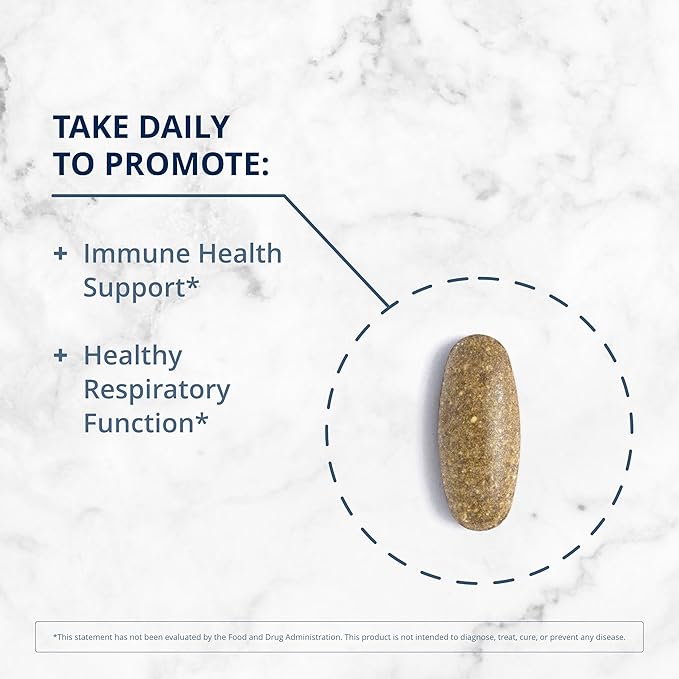 Metagenics Echinacea Synergy - Immune Support Supplement* - Supports Respiratory System* - Echinacea, Perilla Seed & Vitamin C - Non-GMO & Vegetarian - 120 Tablets