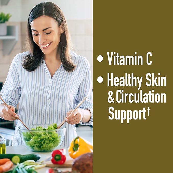 Windmill Natural Vitamins Vitamin C 500 mg, with Rose HIPS and Bioflavonoids, Immune Booster, Antioxidant Support, Chewable Tablets, Acerola Berry, 50 Tablets, 50 Servings