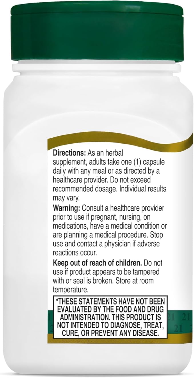 21st Century Healthcare Ashwagandha Extract 500 mg, 60 Capsules