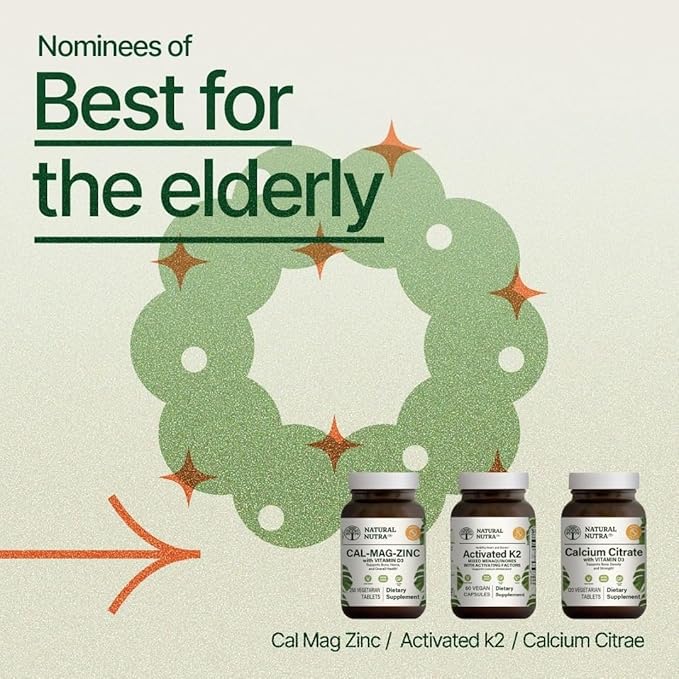 Natural Nutra Full Spectrum Vitamin K2 Supplement, Support Cardiovascular Health, Helps Promotes Bone Health, Support Calcium Metabolism, Liver Function, Improve Dental Health, 75 mcg 60 Capsules