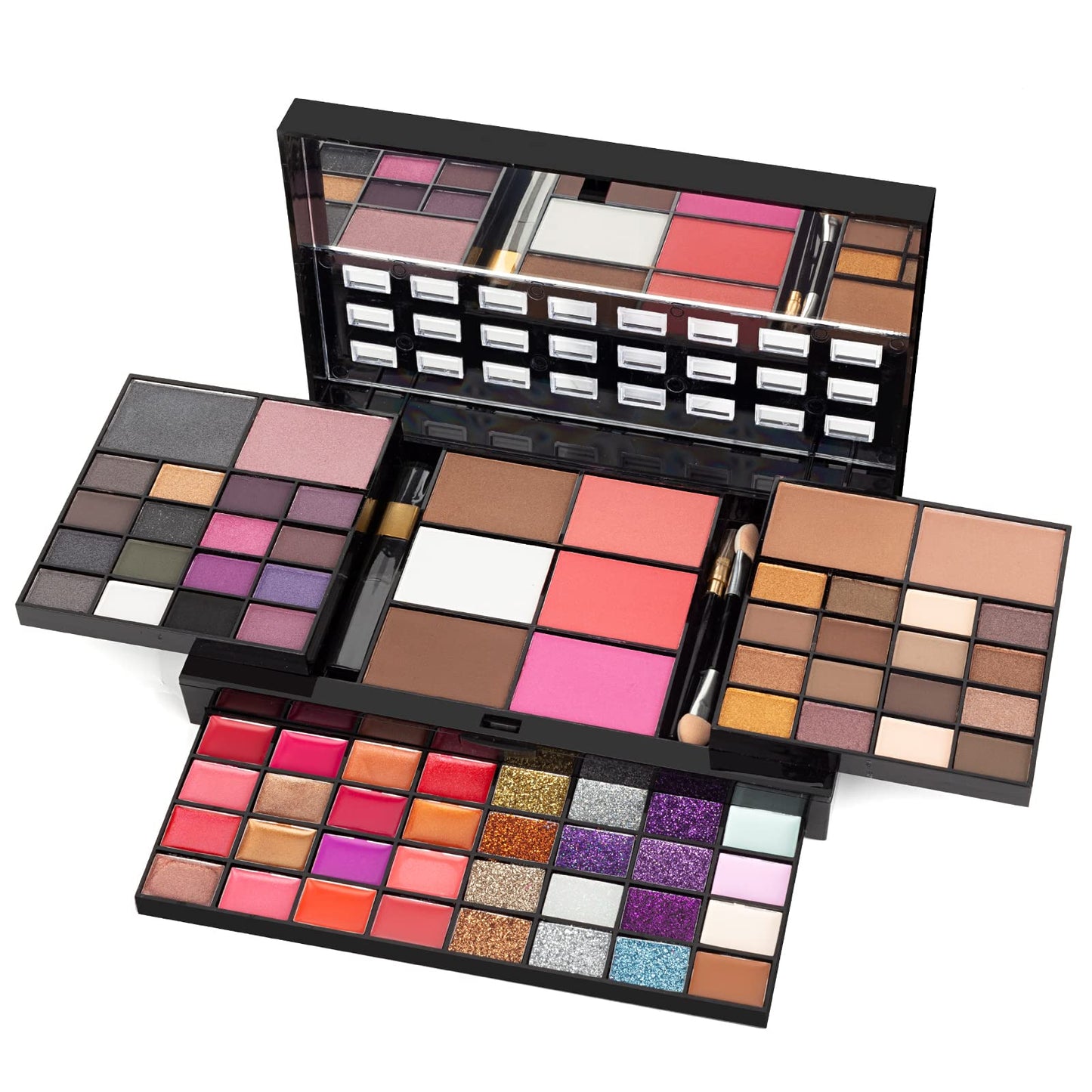 All In One Makeup Gift Kit - Ultimate Color Combination - 36 Eyeshadow, 28 Lip Gloss, 3 Blusher, 4 Concealer, 3 Contour Powder,