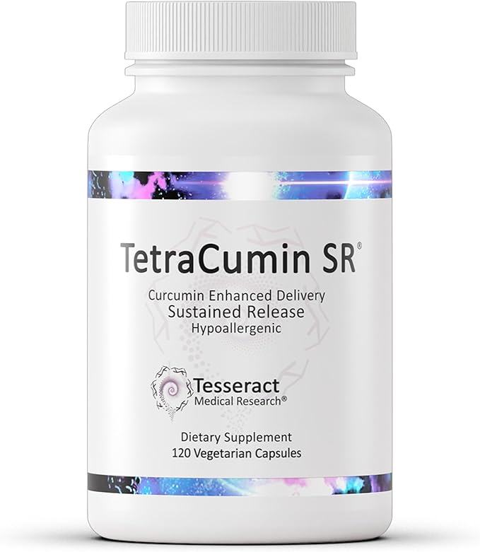 TetraCumin SR Joint Support Supplement, Sustained Release Turmeric Curcumin Metabolite, Proprietary Joint Supplements for Women & Men, Helps Promote Muscle & Joint Health, 120 Capsules
