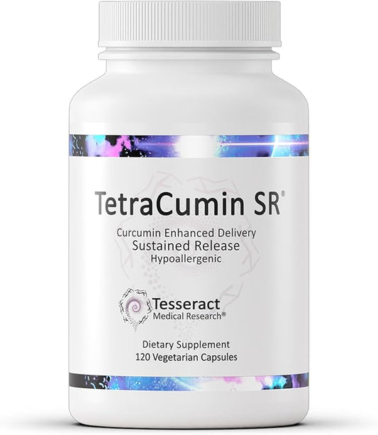 TetraCumin SR Joint Support Supplement, Sustained Release Turmeric Curcumin Metabolite, Proprietary Joint Supplements for Women & Men, Helps Promote Muscle & Joint Health, 120 Capsules