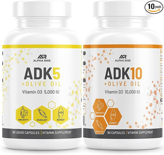 ADK 5 Vitamin Supplement + ADK 10 Vitamin Supplement