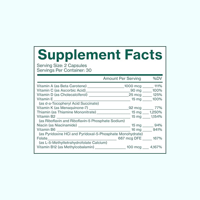 Love Wellness Daily Love Multivitamin & Big Brain Probiotics | Mind and Body Duo | Womens Vitamin and Probitoic