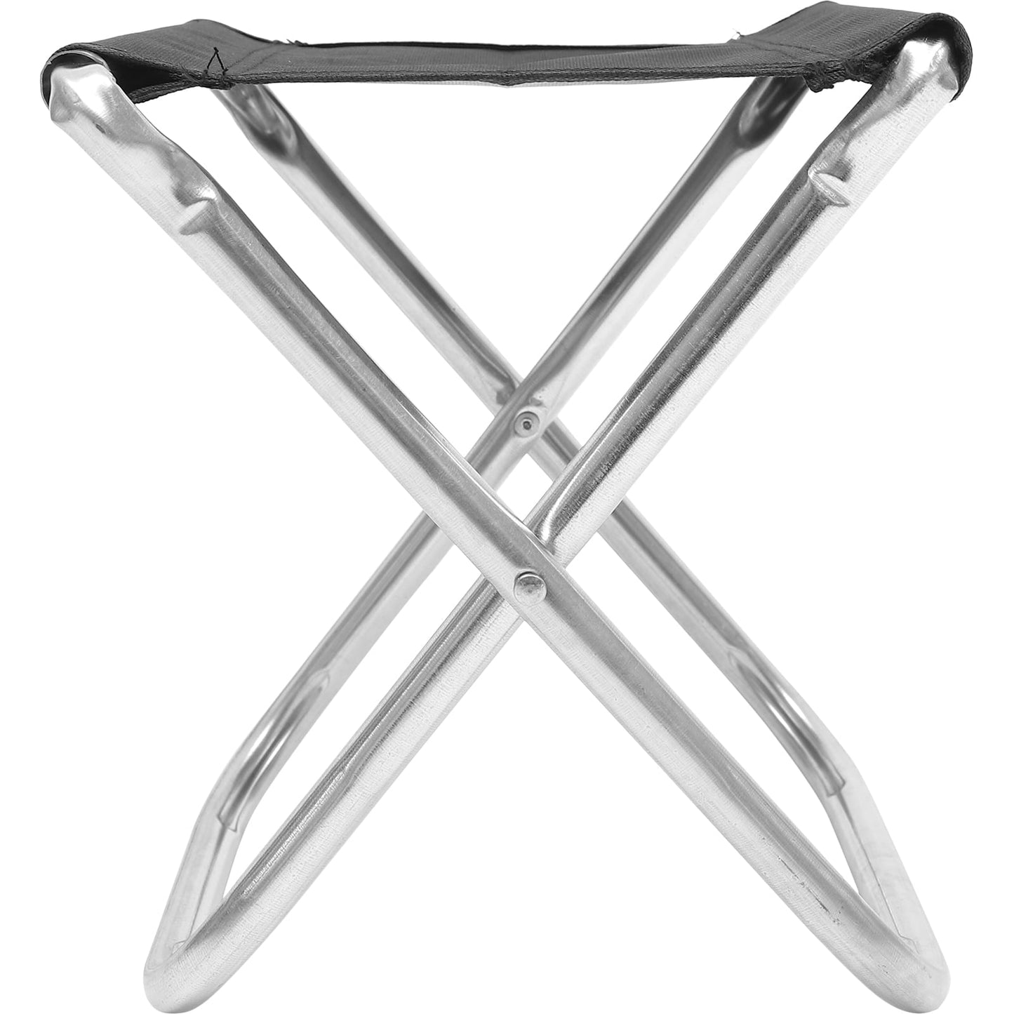 Raindrops Folding Chair Made of Aluminum Alloy and PVC Oxford Cloth Black Color Perfect for Fishing Camping or Beach 100kg Capacity