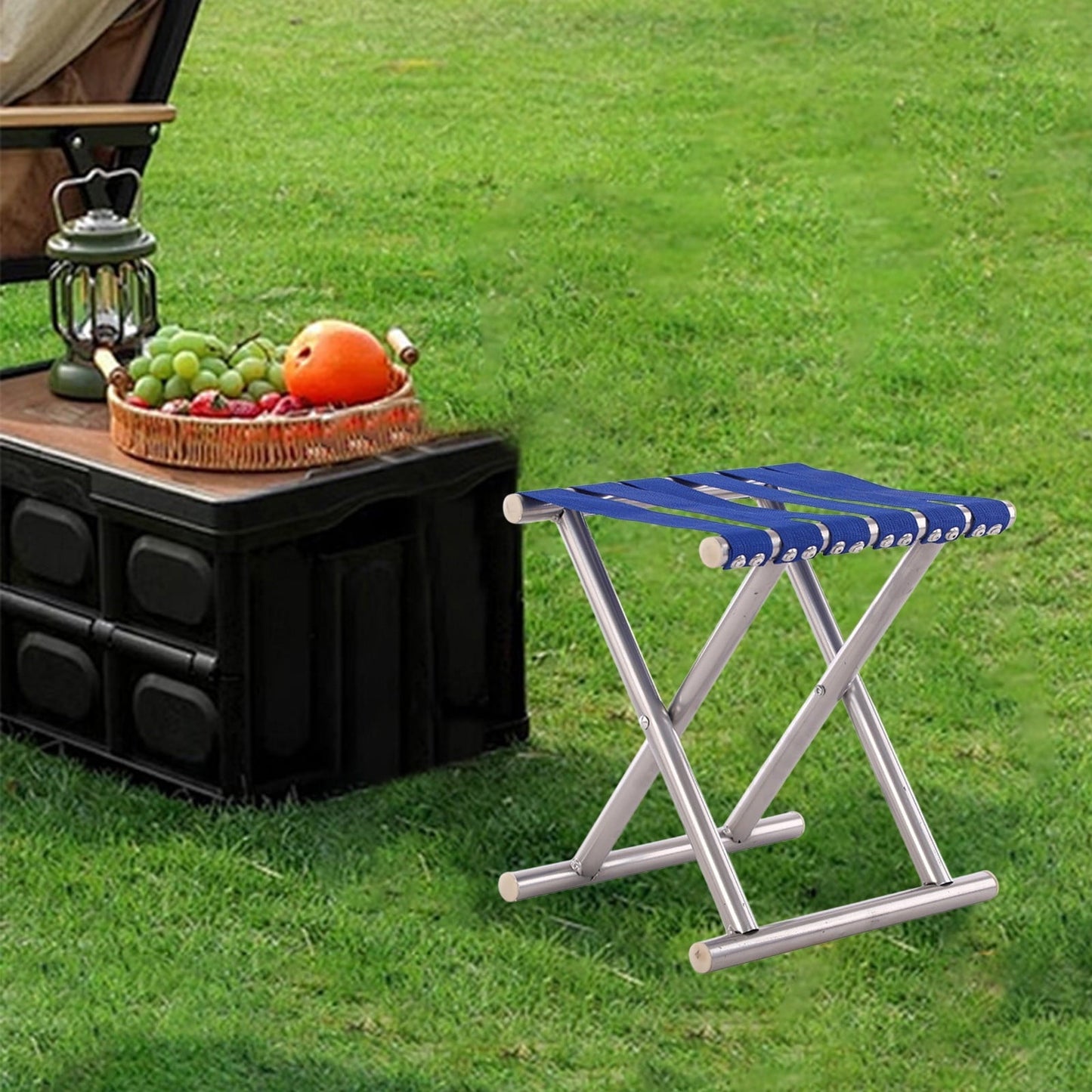 geerera Folding Stool Chair Maza Stool Fishing Stool Camping Stool Suitable For Outdoor Fishing Or Camping Easy To Carry