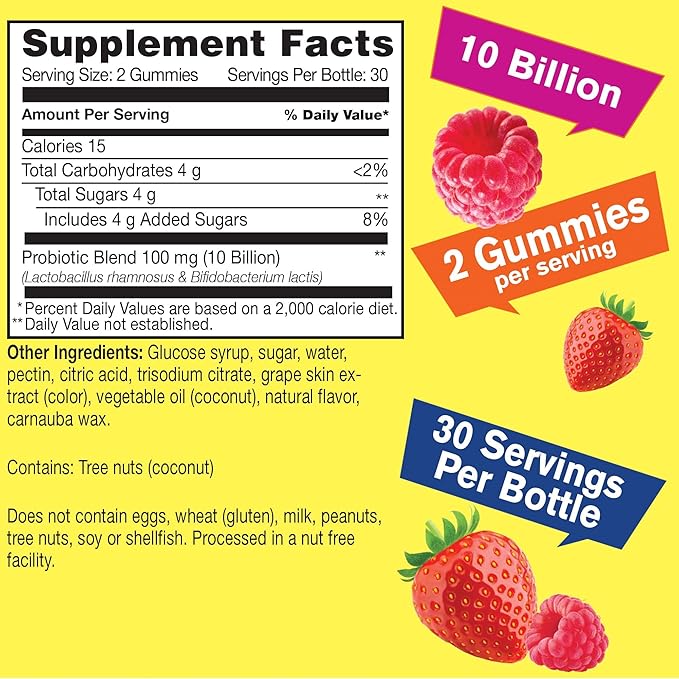 Vitamin D3 + K2 + Probiotic Men 10B CFUs, Gummies Bundle - Great Tasting, Vitamin Supplement, Gluten Free, GMO Free, Chewable Gummy