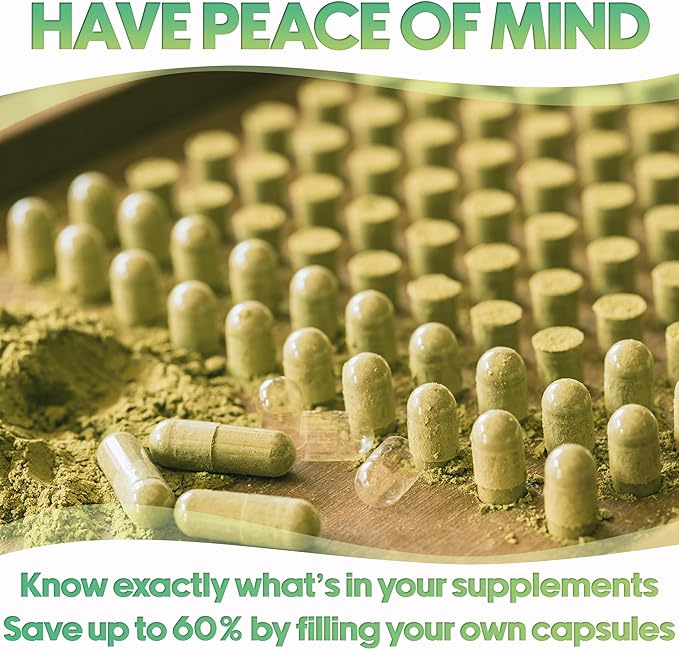 XPRS Nutra Size 1 Empty Capsules - 500 Count Empty Gelatin Capsules - Empty Pill Capsules - DIY Capsule Filling - Pure Bovine Pill Capsules Empty Gel Caps (Gold)