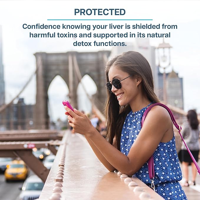 Revive MD Natural Liver Cleanse, Detox, & Repair Pills, Liver Health Support Formula - Milk Thistle Liver Defense Supplement - Inflammation Reducer & Promotes Healthy Liver Function - 120 Capsules