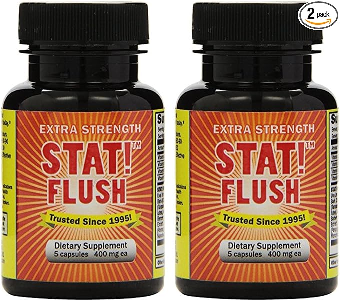 Stat Flush 5 Capsules (Flush, Pack of 2)