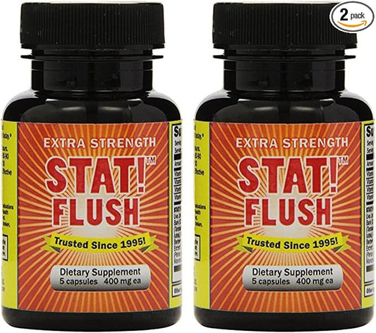 Stat Flush 5 Capsules (Flush, Pack of 2)