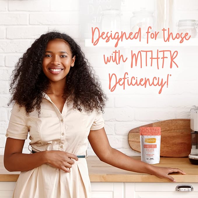 Smart for Life L-Methylfolate Gummies with Vitamin B12 Raspberry Flavor - 1mg - 60 Gummies - Active Folate 5 MTHFR Support Supplement Professional Strength - Doctor Designed Methyl Folate