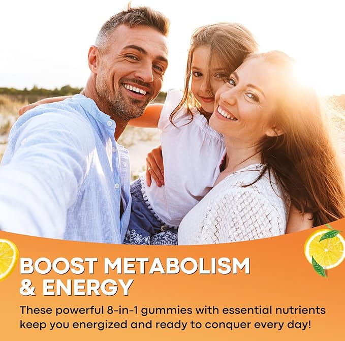 Vitamin B2 Gummies Riboflavin 400mg Supplement for Kids & Adults - Magnesium Glycinate, Zinc, CoQ10, Vitamin B12 - Migraine Relief & Energy, Nervous System Support, Sugar Free Lemon Flavor, 60ct