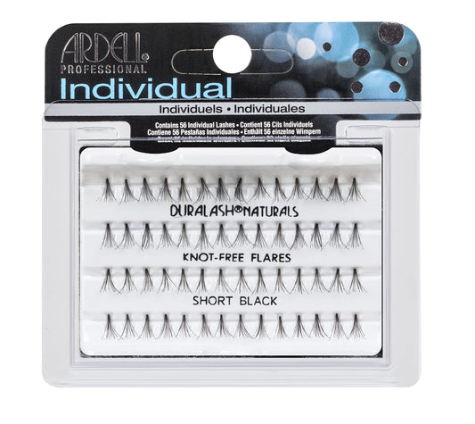Ardell Duralash Naturals Flare Short Black (56 Lashes) (6 Pack)