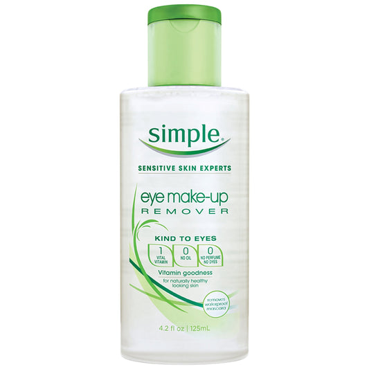Simple Kind To Eyes Eye Makeup Remover, Eye Makeup Remover, 4.2 Oz