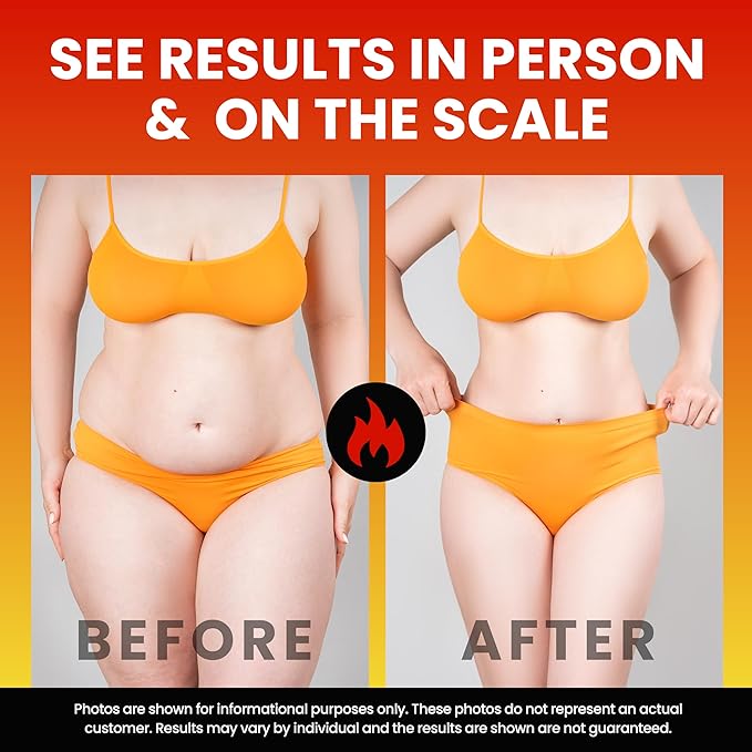 Morning Fat Burner Gummies | Weight Loss for Women & Men | Thermogenic Belly Fat Burner with Green Tea, Garcinia, Green Coffee Bean & More | Appetite Suppressant & Metabolism Booster | 60 Gummies