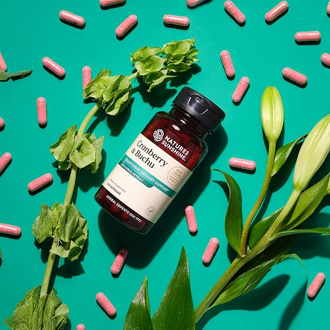 Nature's Sunshine Cranberry and Buchu Concentrate 100 Capsules