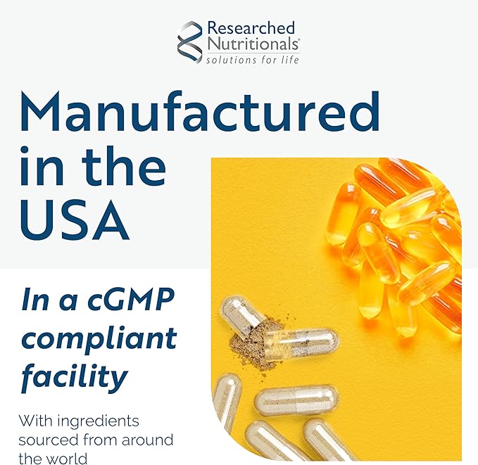 Researched Nutritionals Elim-A-Cand - Candida Support - Microbial & Gut Health Supplements with Berberine, Slippery Elm, Cinnamon Bark, PAU D'Arco & Marshmallow Root - Herbal Detox Tincture (4 Fl Oz)