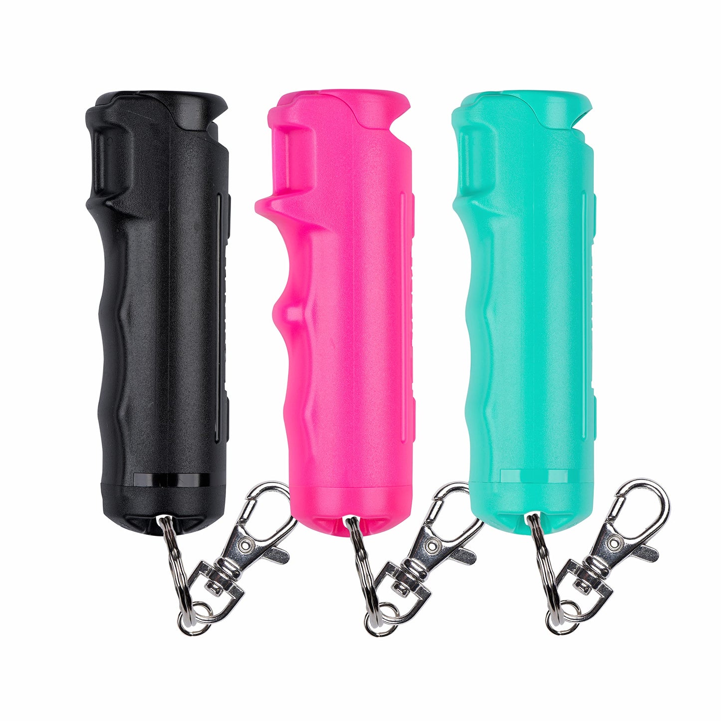 SABRE Pepper Gel with Fast Flip Top, Maximum Strength OC Spray, Snap Clip for Easy Carry and Fast Access, Finger Grip for More Accurate and Faster Aim, UV Marking Dye, 0.54 fl oz, Easy to Use Safety