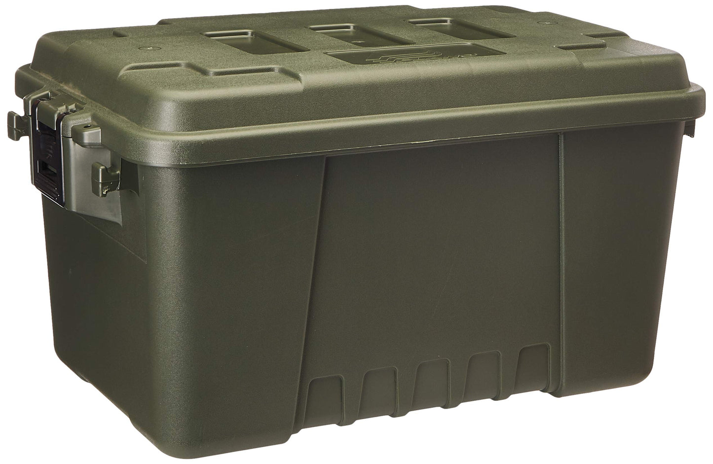 Plano Sportsman Trunk, OD Green, Small, Lockable Storage Box, Airline Approved Sportsman Trunk, Hunting Gear and Ammunition Bin, Heavy-Duty Containers for Camping, 56-Quart