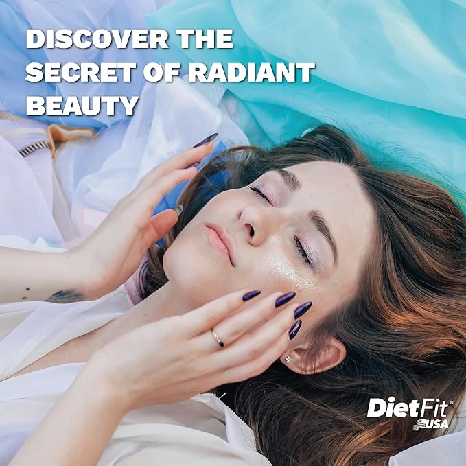 DIETFIT | Biotin 100 Capsules | Radiant Hair, Skin, and Nails Formula | Energizing Nutrient Blend | Advanced Beauty Support | Easy Daily Use | Fitness Supplements | Fitness Solution