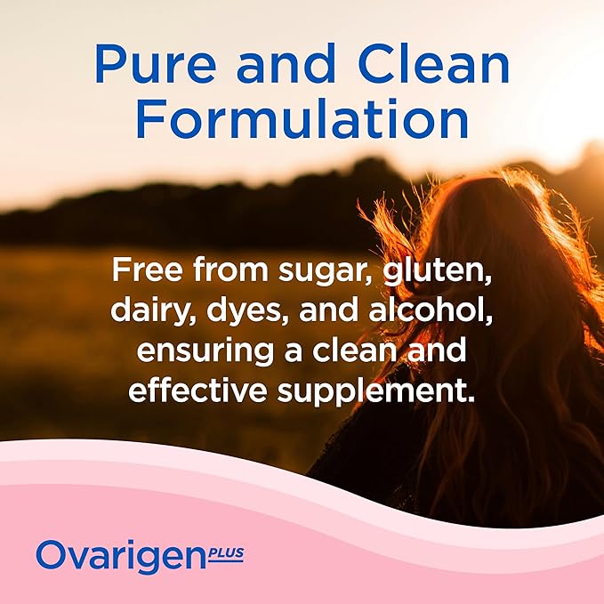 Ovarigen Plus, Myo & D-Chiro Inositol Blend Powder – 40:1 Blend with Folic Acid, Ashwagandha Powder, and Vitamin D3 - Help Manage PCOS Symptom, Hormone Balance, and Natural Fertility Aid, 60 Sachets