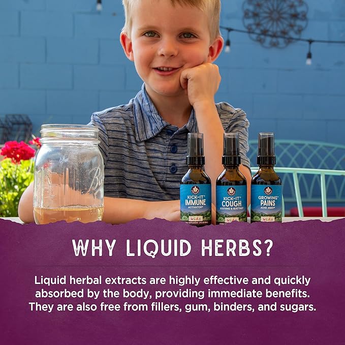 WishGarden Herbs Digestive Rescue for Kids - Plant-Based Herbal & Organic Digestive Relief Tincture with Peppermint Leaf, Ginger Root & Fennel Seed, Quickly Soothes Digestive Tummy Discomforts, 2oz