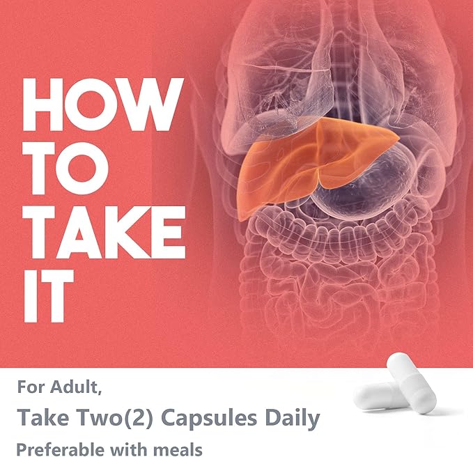 TUDCA Liver Supplements 1000mg - 180 Vegan Capsules,Milk Thistle Herbal Blend with Fulvic and Humic Acid for Liver,Digestive Health