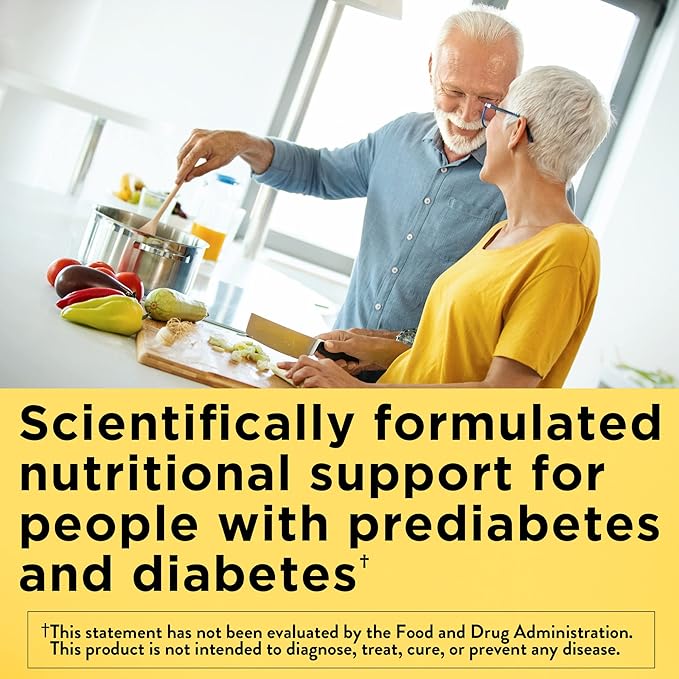 Nature Made Daily Diabetes Health Pack, Dietary Supplement for Nutritional Support, 30 Packets, 30 Day Supply