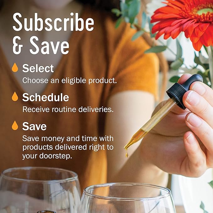 USDA Organic Ashwagandha Supplement for Stress Relief & Calm Energy*: Vegan Adaptogen Drops, Non-GMO Ashwagandha Extract, Alcohol-Free, 4 Oz | Up to 3 Months Supply