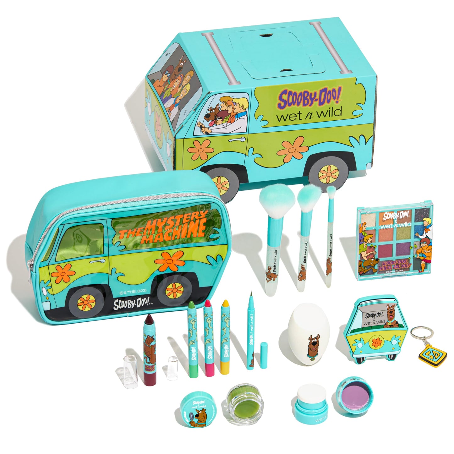 wet n wild Scooby Doo Limited Edition PR Box - Makeup Set with Versatile Brushes, Buildable & Blendable Palettes, Vibrant Colors